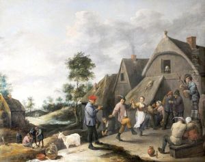 La fete du hameau by David Teniers the Younger
