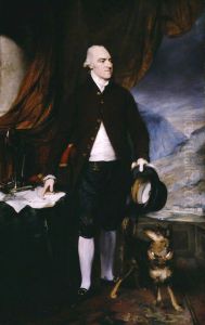 Richard Pennant, 1st Baron Penrhyn of Penrhyn, Co. Louth (?1737-1808) and his Dog, 'Crab' by Henry Thomson