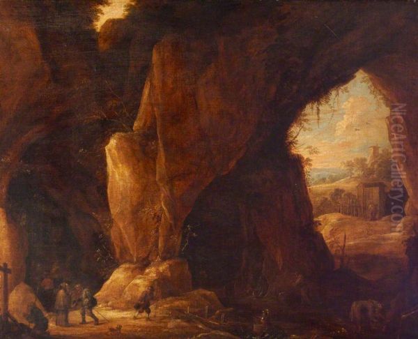 A Shrine in a Grotto - view 1