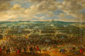 Turk and Christian Battle Scene