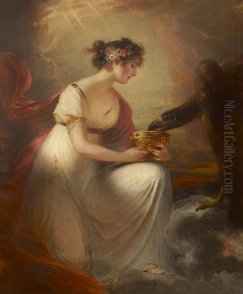 Frances Wyndham, later Lady Burrell (1789-1848) as Hebe - view 1