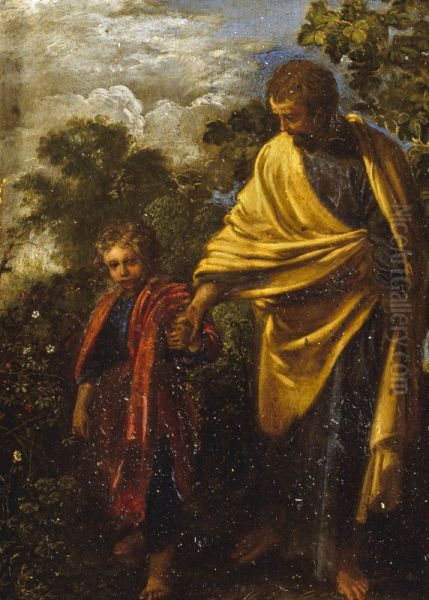 Saint Joseph and the Christ Child - view 1