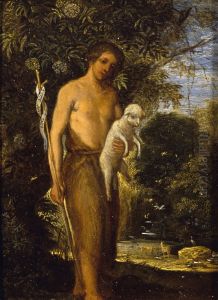 Saint John the Baptist by Adam Elsheimer