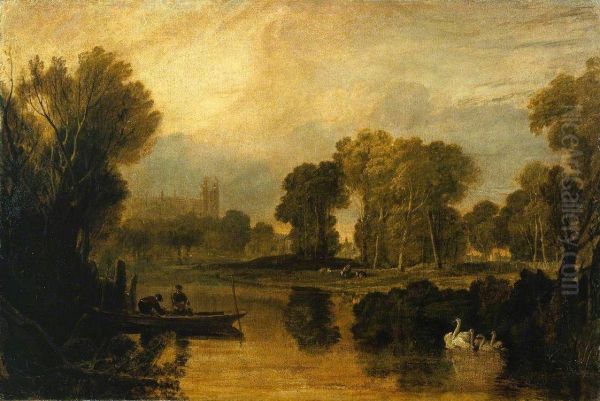 The Thames at Eton - view 1