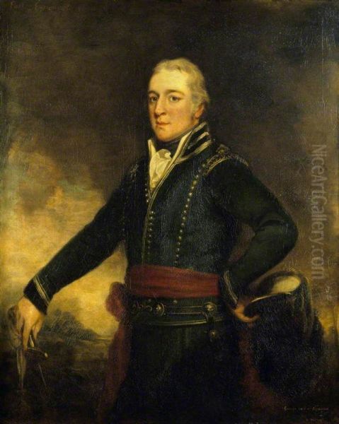 George O'Brien Wyndham, 3rd Earl of Egremont (1751-1837) in the Uniform of the Sussex Yeomanry - view 1