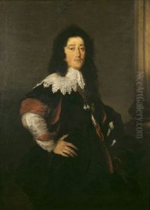 A Venetian Gentleman by Bernardo Strozzi