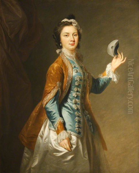 Eva Maria Veigel, Mrs David Garrick (1724-1822) - view 1