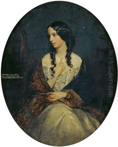 Lady Anna Maria Isabella, Lady Hesketh (1828-1870) by Francis Grant