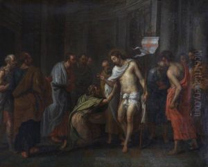 The Incredulity of Saint Thomas by Adam van Noort
