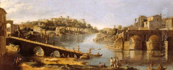 View of the Ponte Rotto, Rome - view 1