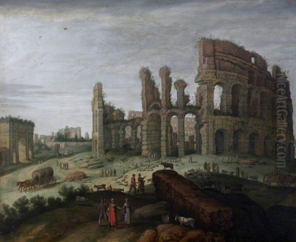 View of the Colosseum - view 1