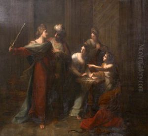 Interview of Edgar and Elfrida after her Marriage to Athelwold by Angelica Kauffmann