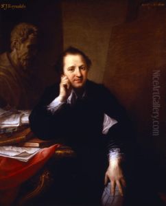 'Sir Joshua Reynolds' by Angelica Kauffmann