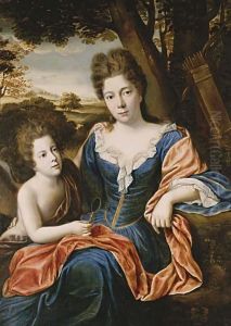 Portrait Of A Lady And Her Child Portrait Of A Lady And Her Child