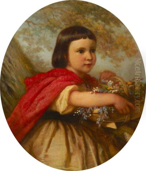 Gertrude Anne Hussey (1861-1921), aged 4 - view 1