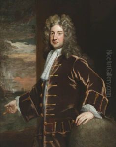 Admiral George Delaval, MP (1668 -1723) by Godfrey Kneller