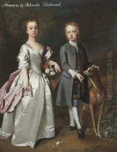 Rhoda Delaval (1725 - 1757) and her brother Francis Blake Delaval (1727- 1771), as children