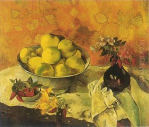 Still Life with Grapefruits by Paul Gauguin