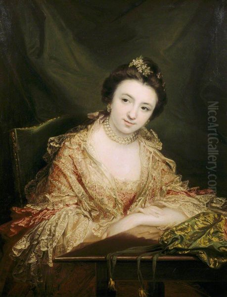 Called The Hon. Harriet Molesworth, The Hon. Mrs John Staples (1745-1812) but most probably Harriett Conolly, Mrs John Staples (d.1771) - view 1