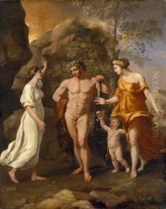 Choice of Hercules (English) by Nicolas Poussin