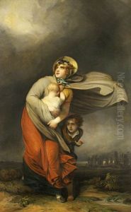Distress by Land, from James Thomson's poem, 'The Seasons' (1726-31)