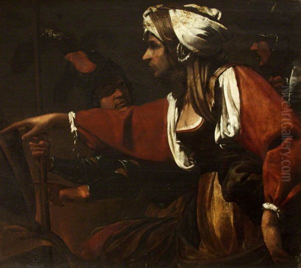 Maidservant from a 'Denial of Saint Peter' (fragment) - view 1