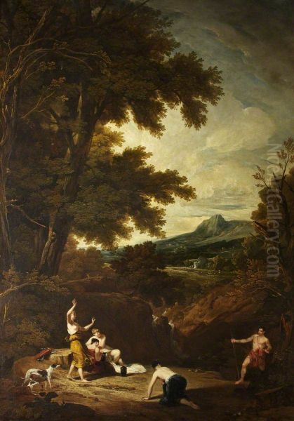 Classical Landscape with Diana and Actaeon - view 1