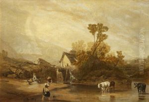 A Mill near Llangollen, North Wales