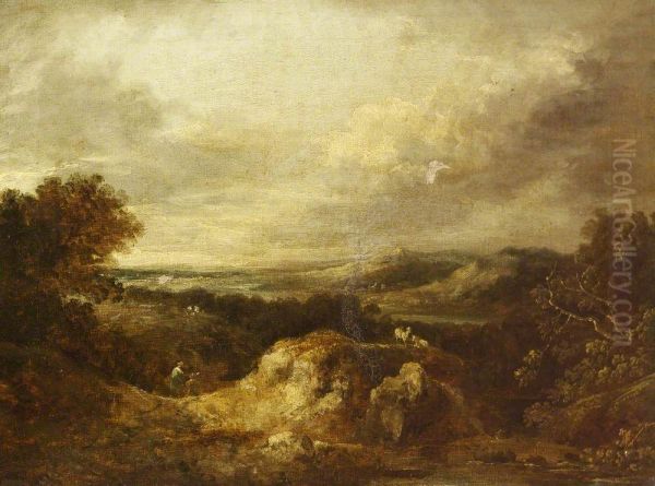 Landscape with Quarries - view 1