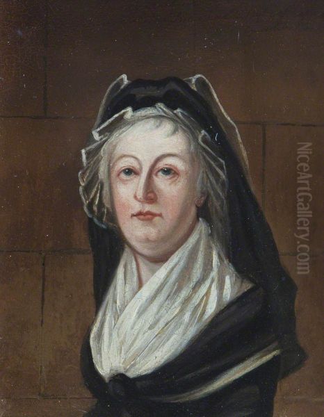 Queen Marie-Antoinette, Queen of France (1755-1793) as Widowed Prisoner in the Temple, 1793 - view 1