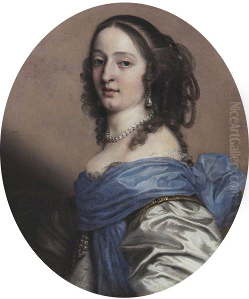 Margaret Onley, Mrs George Vernon (1642-1675), aged 19 - view 1