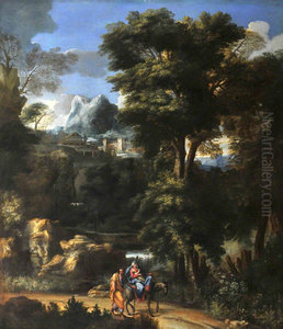 A Landscape with the Flight into Egypt A Landscape with the Flight into Egypt