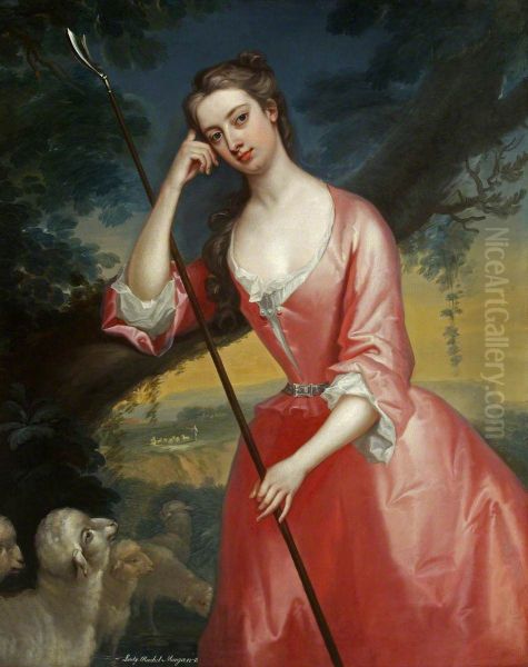 Lady Rachel Cavendish, Lady Morgan (1697 - 1780), as a Shepherdess - view 1