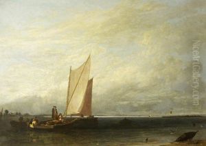 View of Southampton Water, Passage and Luggage Boats