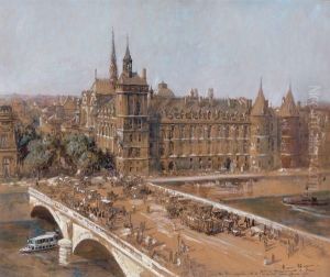 La Conciergerie Et Le Marche Aux Fleurs
Sur Le Pont Au Change by Pierre Chapuis