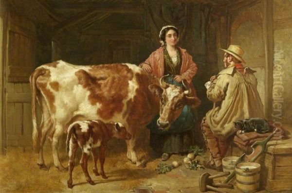 A Chat with the Milkmaid - view 1
