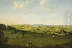 A View on the Downs near Uppark by Peter Tillemans