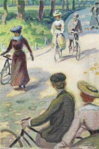 Au Bois De Boulogne by Pierre Chapuis
