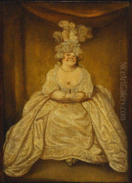 Lady Pentweazle (from Samuel Foote's Taste, 1752) - view 1