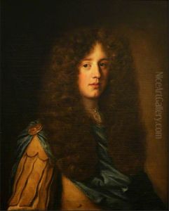 Portrait of Elizabeth Rivett, wife of Thomas Chute (1660-1702) of Pickenham Hall; collection The Vyne, Hampshire by Philippe Vignon