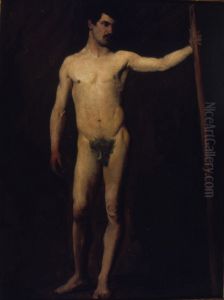 Estudo de Nu by Jose Ferraz De Almeida Junior