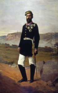 Retrato do General Jose Couto de Magalhaes by Jose Ferraz De Almeida Junior
