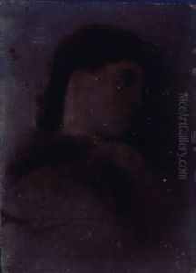 Cabeca de Mulher - Estudo by Decio Villares