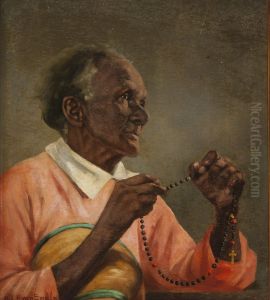 Negra Rezando com Terco by Adrien Henri Vital van Emelen
