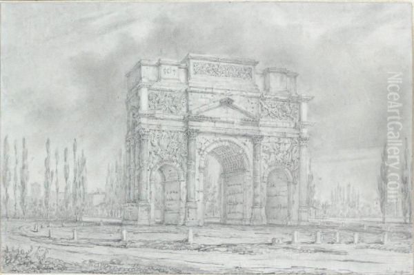 L'arc De Triomphe - view 1