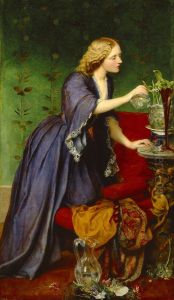 Jane 'Jeanie' Elizabeth Hughes, Mrs Nassau John Senior (1828-1877) by George Frederic Watts