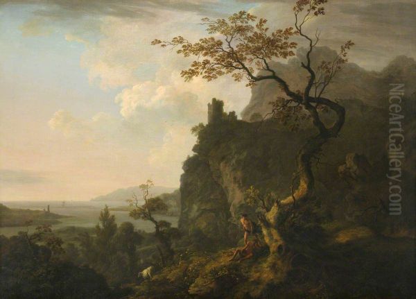 An Evening Landscape with Mercury and Argus - view 1