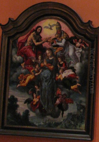 Coronation of the Virgin - view 1
