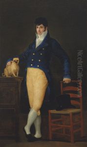 Portrait of Manuel Garcia de la Prada by Francisco Goya Fuendetodos