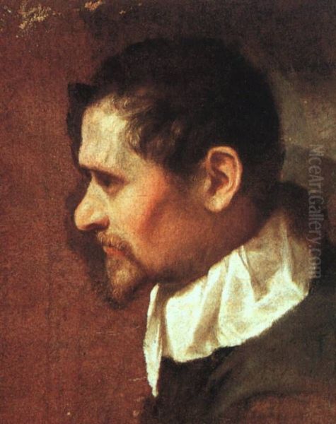 Self-Portrait in Profile - view 1